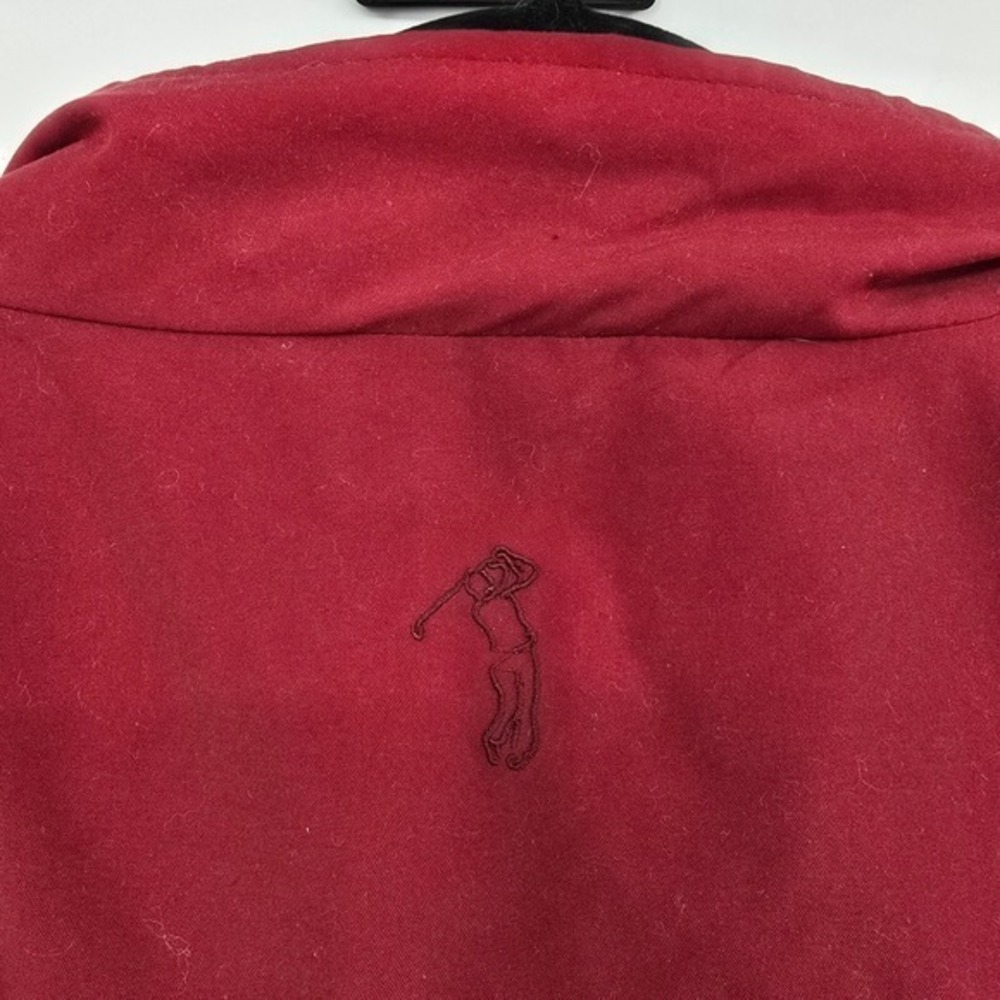 Preswick & Moore Golf Pullover Jacket Parrot Embroidered Lightweight XL - Picture 7 of 10